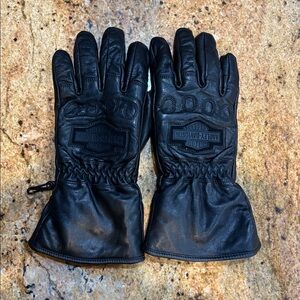 Harley-Davidson Black Riding Gloves